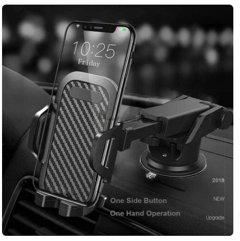 Car Air-Vent Phone Holder — Black