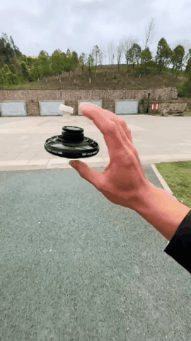 Rechargeable Flying Spinner with LED Lights — view 2