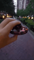 Rechargeable Flying Spinner with LED Lights