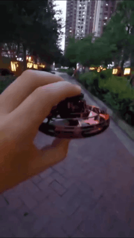 Rechargeable Flying Spinner with LED Lights