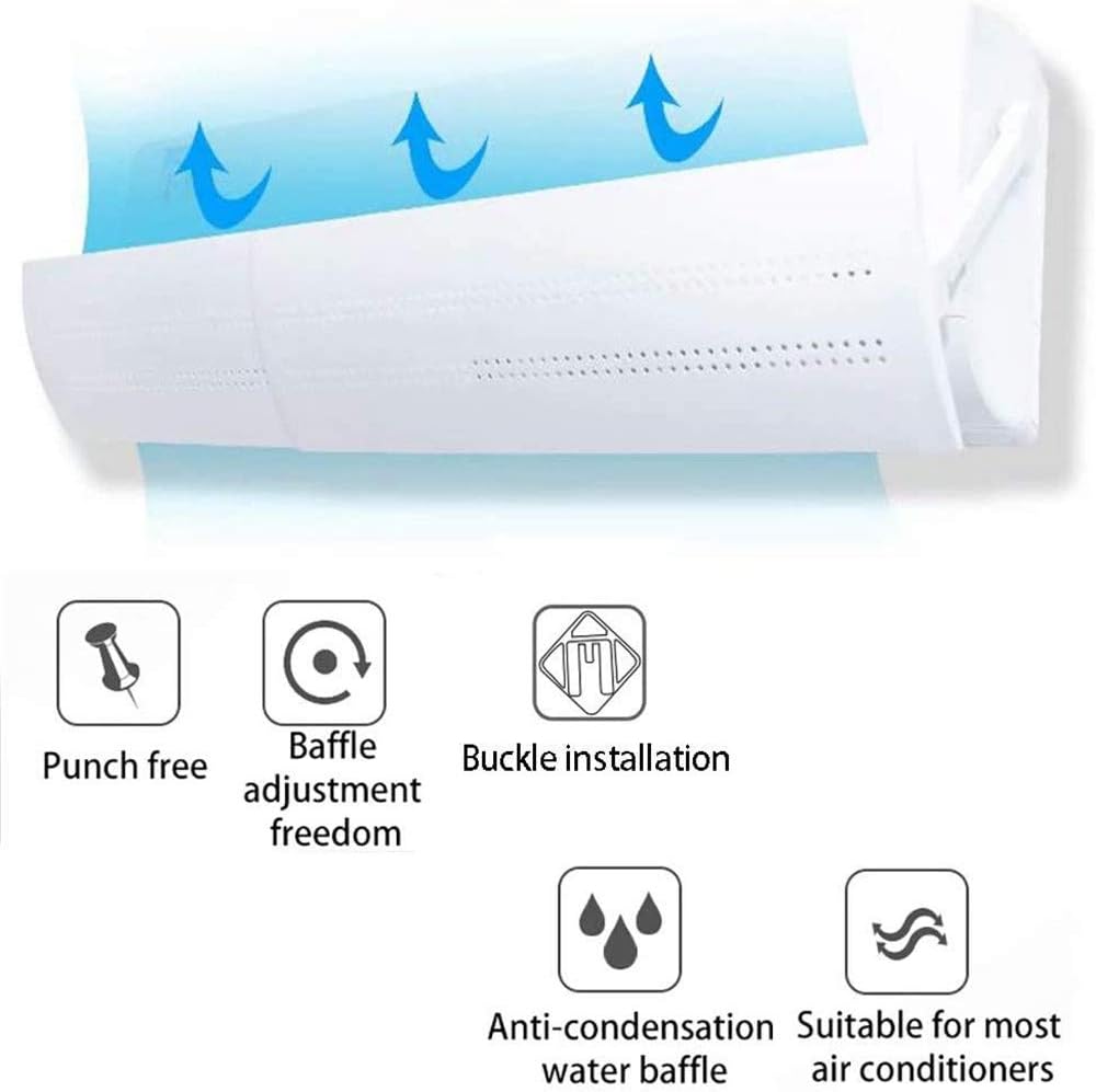 Adjustable Air Conditioner Deflector