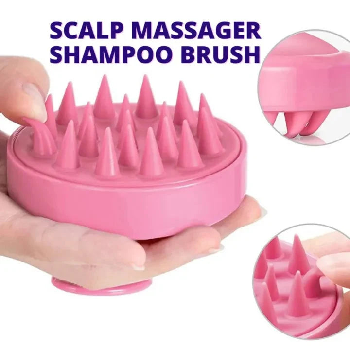 Silicone Shampoo & Scalp Brush