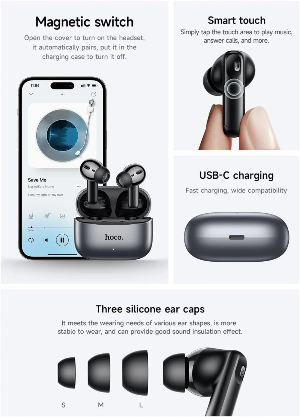 HOCO EQ27 Wireless Earbuds