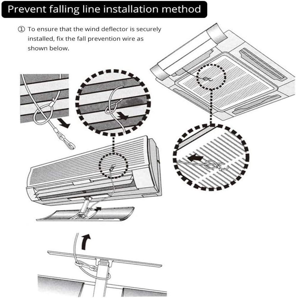 Adjustable Air Conditioner Deflector