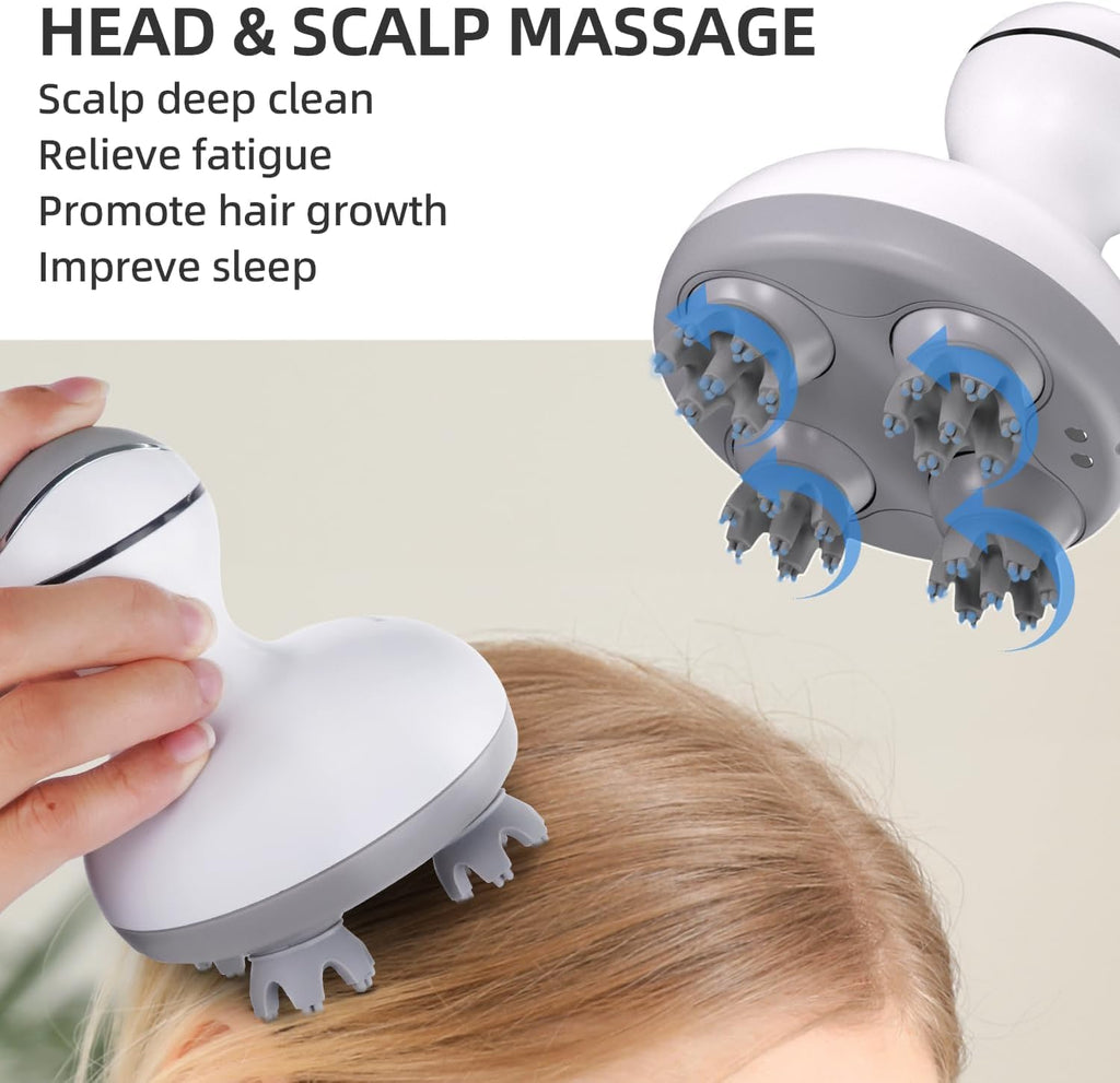 Handheld Electric Scalp Massager — view 3