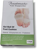 Gel Forefoot Cushion Sleeves — 1 Pair