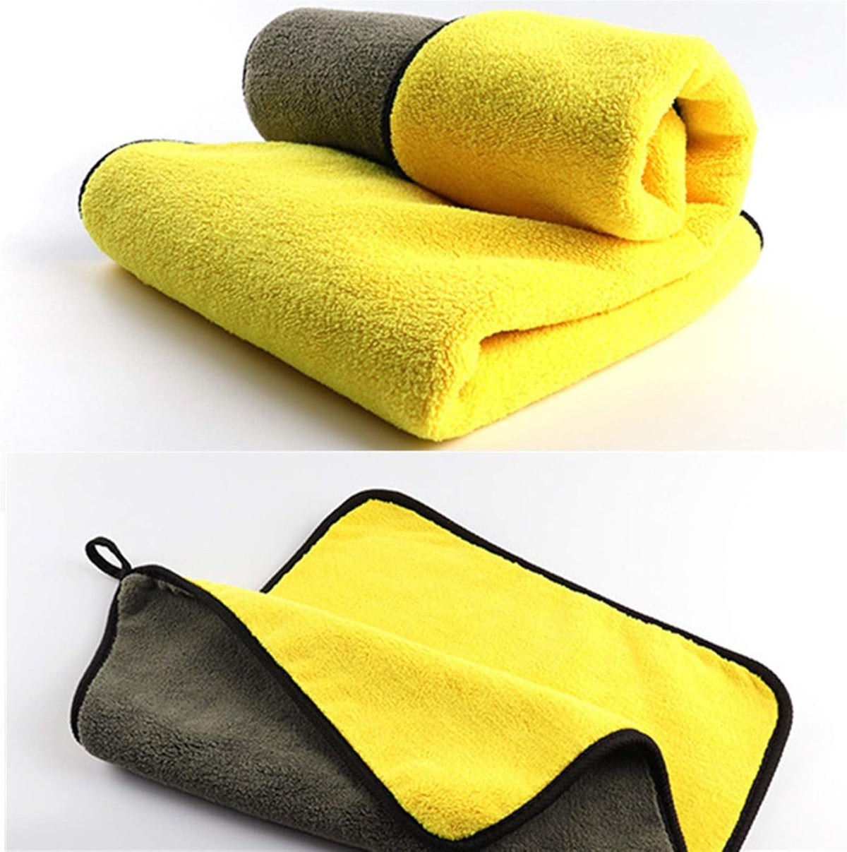 Double-Sided Microfibre Cloths - Pack of 2