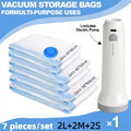 Rechargeable Vacuum Pump & Storage Bags — 7 Pieces