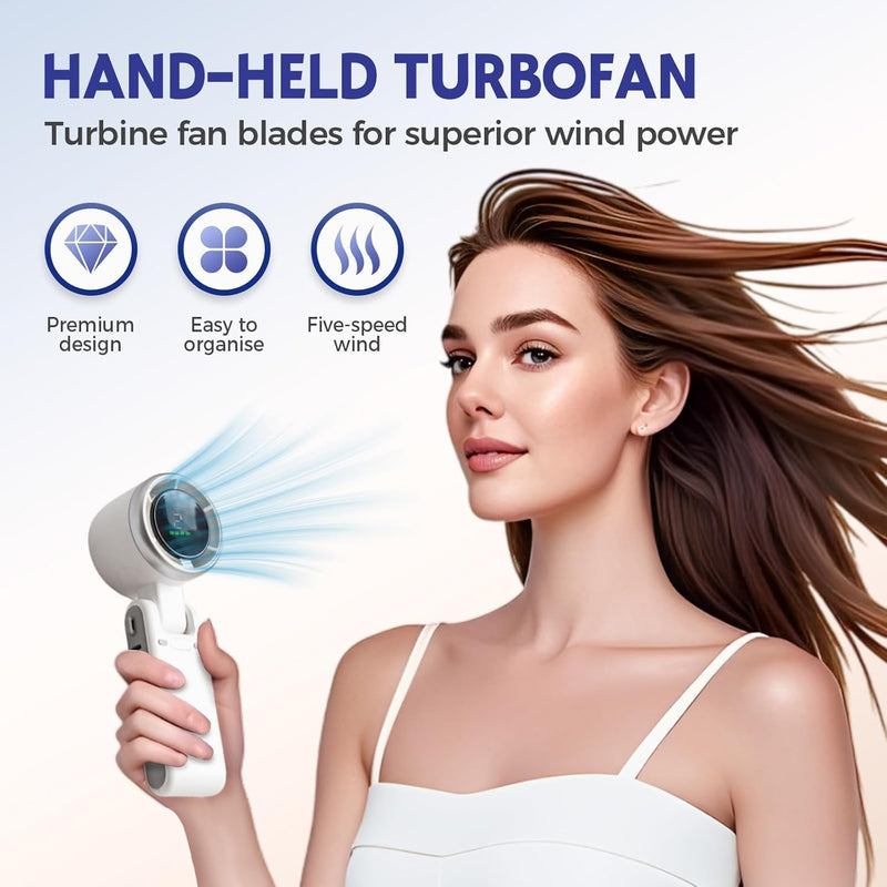 Foldable Rechargeable Handheld Fan