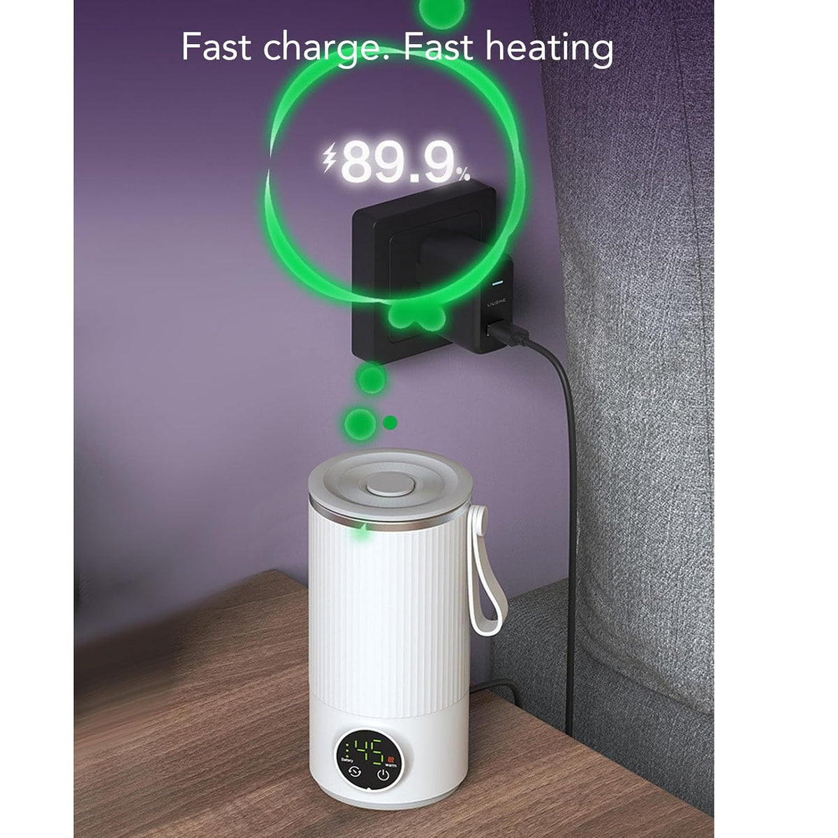 Rechargeable Self-Stirring Mug — view 2