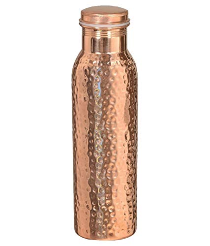 Hammered Copper Water Bottle