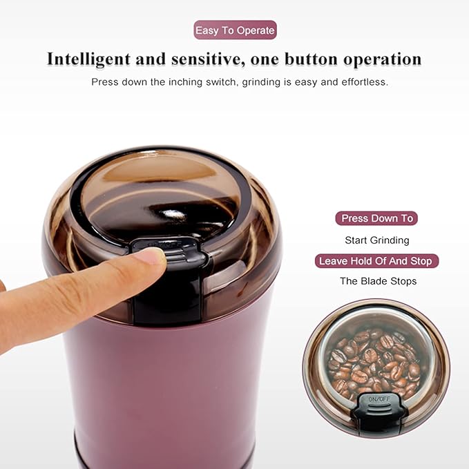 DLC Electric Coffee & Spice Grinder — view 3