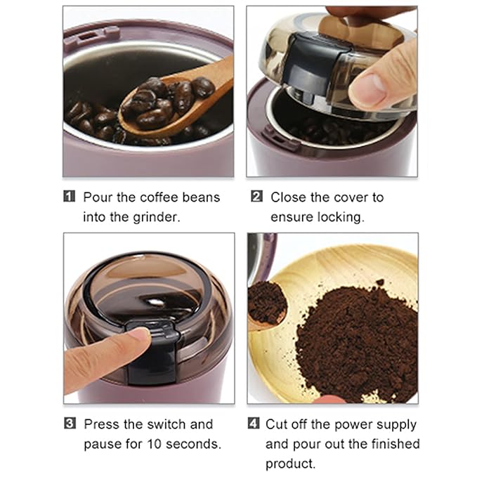 DLC Electric Coffee & Spice Grinder — view 2