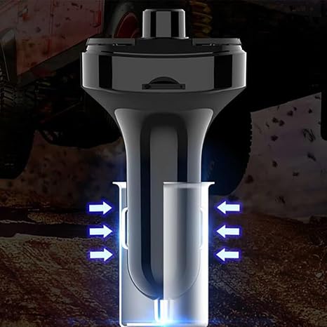 Bluetooth FM Transmitter & USB Car Charger — view 3