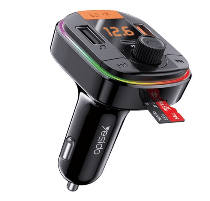 Bluetooth FM Transmitter & USB Car Charger