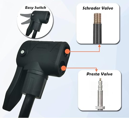 Compact Foot-Operated Air Pump — view 2