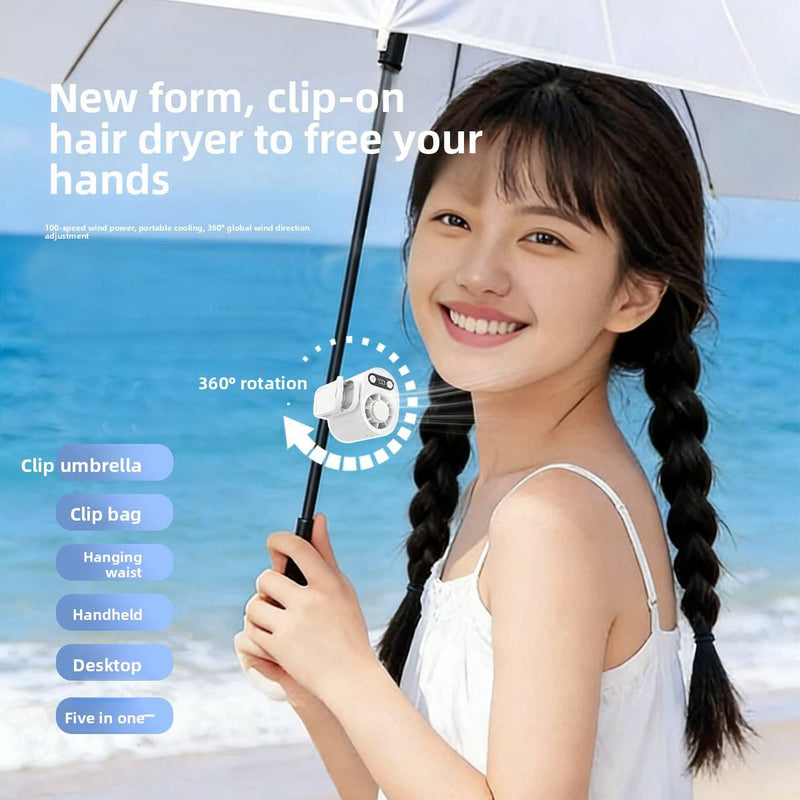 Rechargeable Clip-On Personal Fan