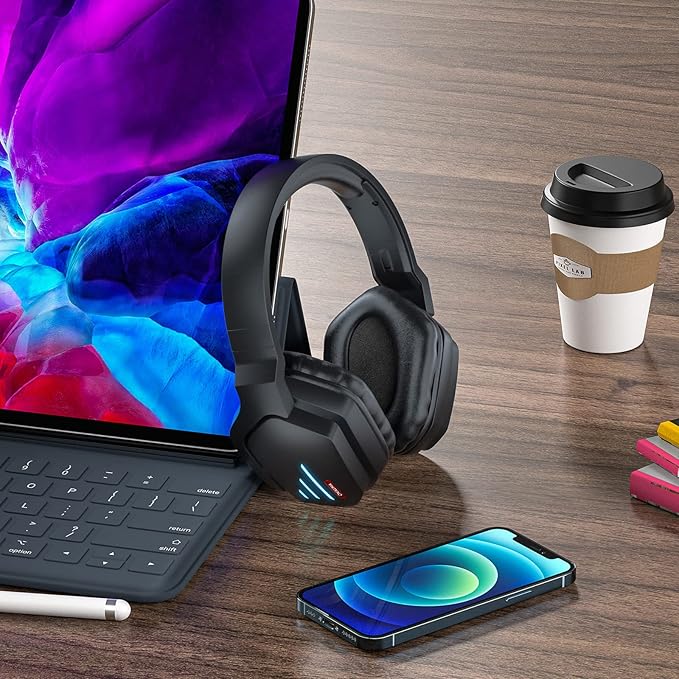 Over-Ear Gaming Headphones with Microphone — view 2