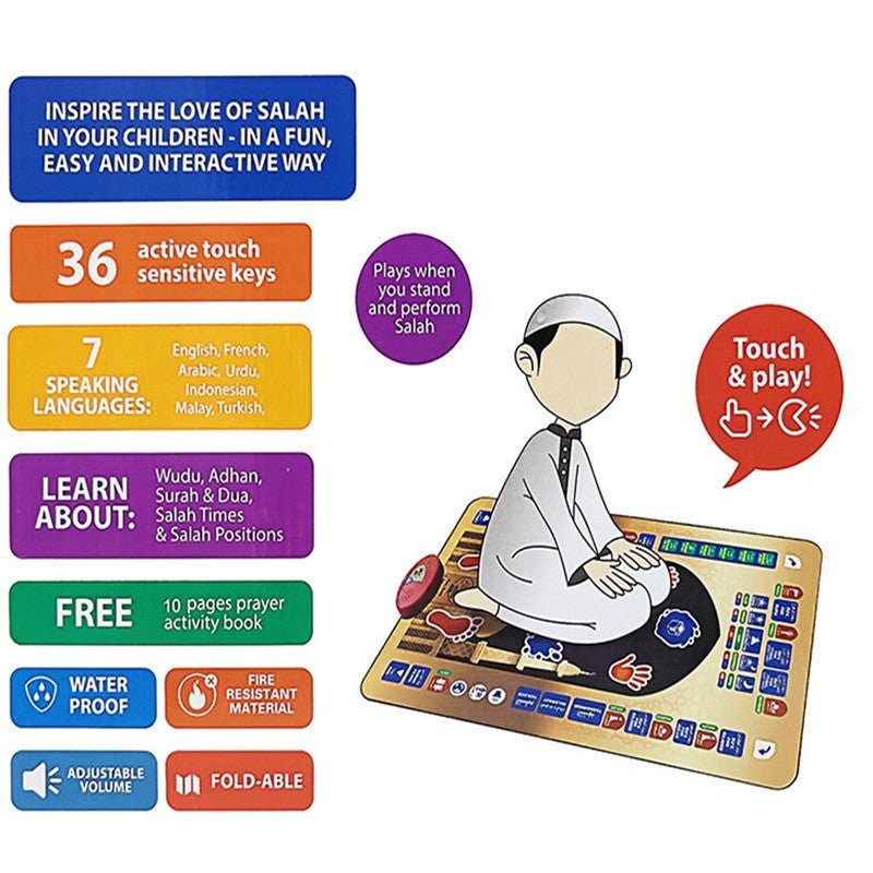 Interactive Prayer Learning Mat for Children — view 2