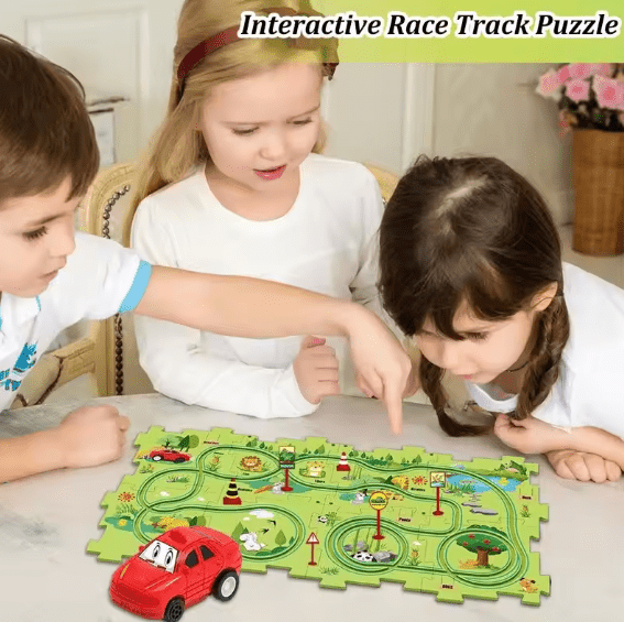 Railway Puzzle Assembly Set — 25 Pieces — view 3