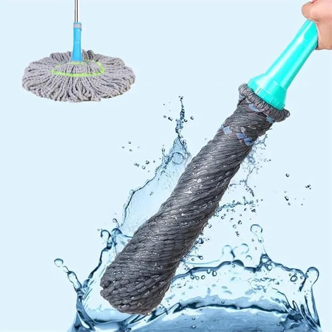 Self-Wringing Mop with Swivel Head