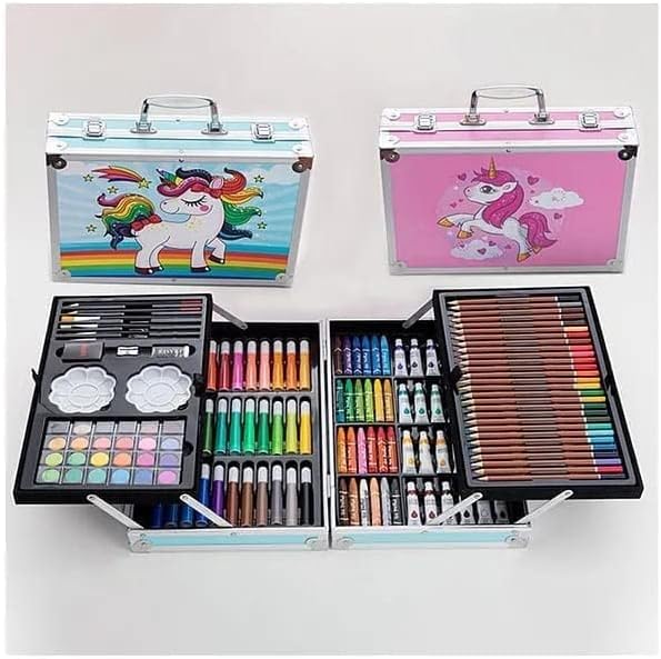 Art Set in a Metal Carry Case