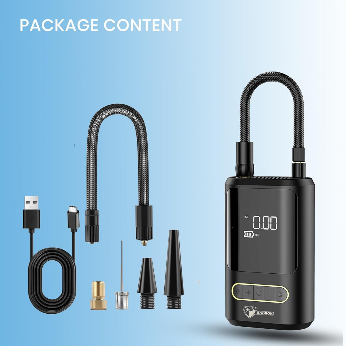 Portable Digital Tyre Inflator — view 3