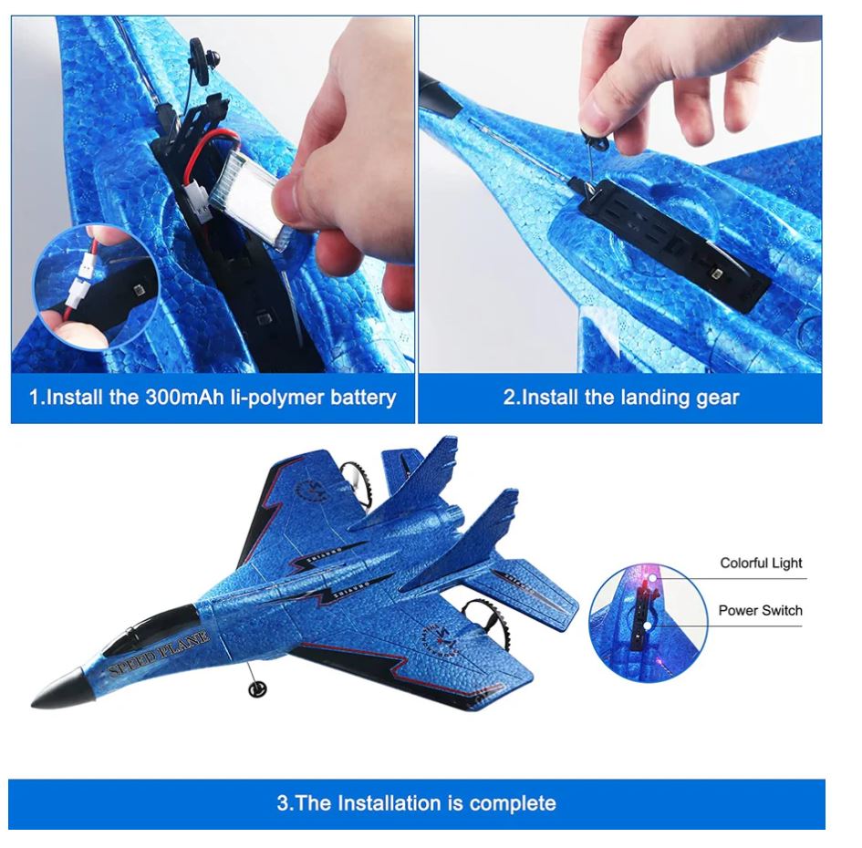 Lightweight Remote-Control Airplane — view 2