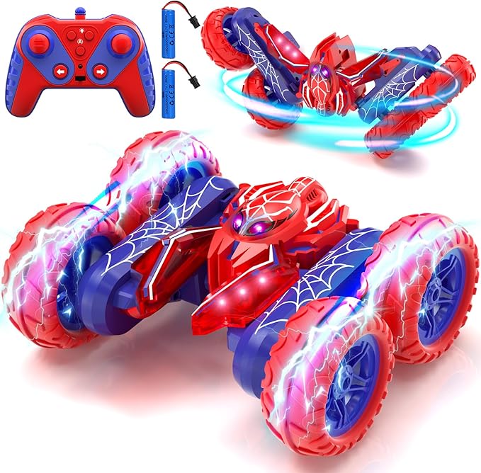 Spider-Style Double-Sided RC Stunt Car