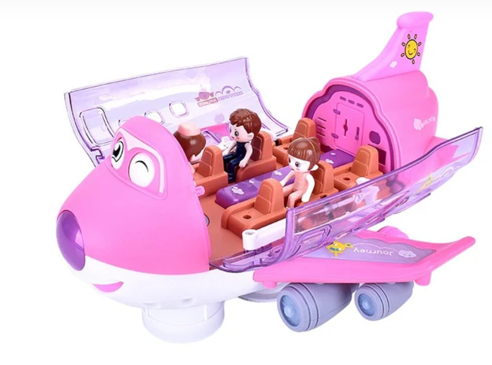 Rotating Airplane Toy with Lights & Sound — view 2