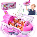 Rotating Airplane Toy with Lights & Sound