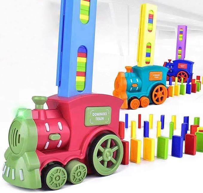 Automatic Domino Train Set — 60 Pieces — view 3