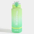 Flip-Top Sports Water Bottle — Green, 750 ml