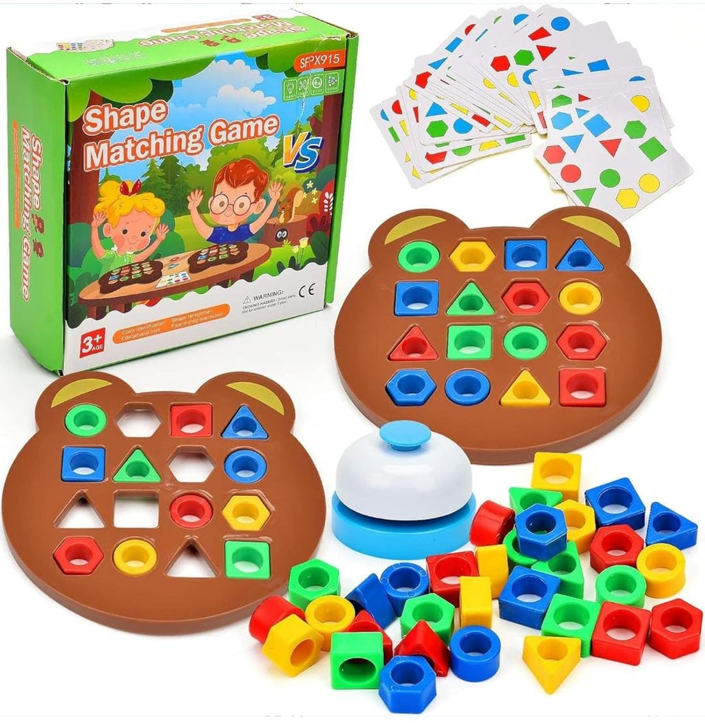 Two-Player Shape Matching Game
