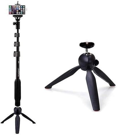 Compact Tabletop Tripod — Black — view 2